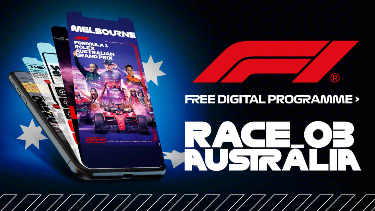 FORMULA 1 ROLEX AUSTRALIAN GRAND PRIX 2023 free digital